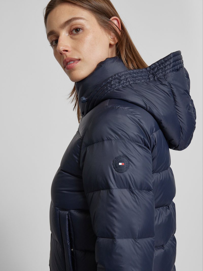 Tommy Hilfiger Donsjack met opstaande kraag