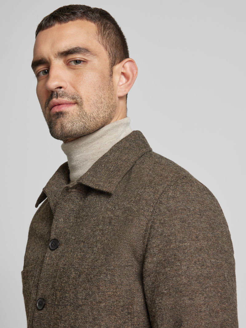 Jack & Jones Premium Overhemdjack met knoopsluiting model 'WINTER'