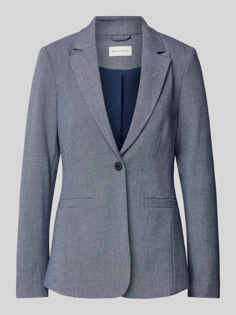 Tom Tailor Regular fit blazer met reverskraag