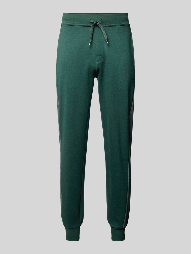 Boss Tapered fit sweatbroek met tunnelkoord