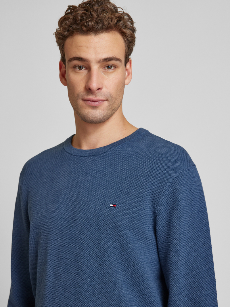 Tommy Hilfiger Gebreide pullover met logostitching