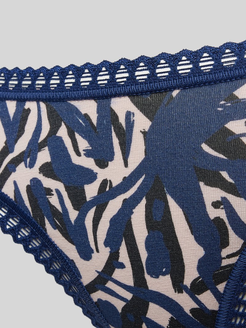Sloggi Slip met gehaakt kant model 'GO Crush' in een set van 3 stuks