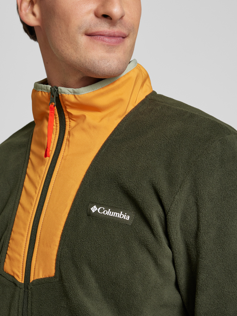 Columbia Fleecejack met labelpatch model 'SEQUOIA'