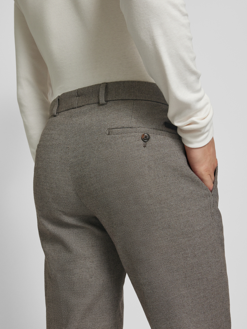 JOOP! Collection Slim fit broek met riem model 'Hank'