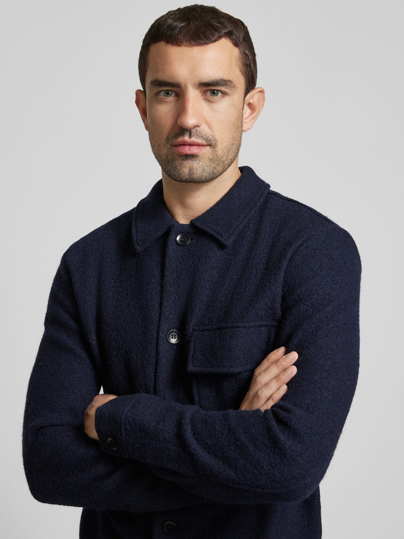 Selected Homme Overhemdjack met borstzak model 'NEALY'