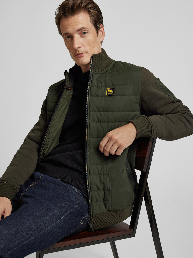 PME Legend Sweatjack met opstaande kraag