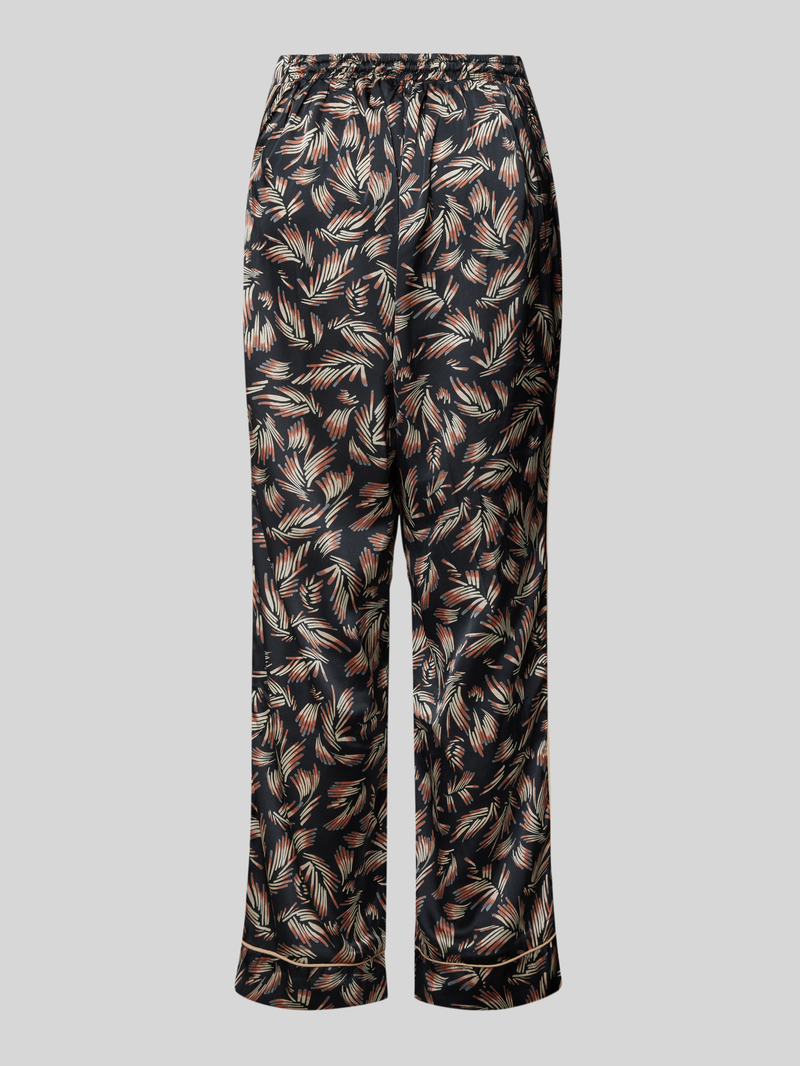 CCDK Copenhagen Relaxed fit pyjamabroek met tunnelkoord model 'Janet'