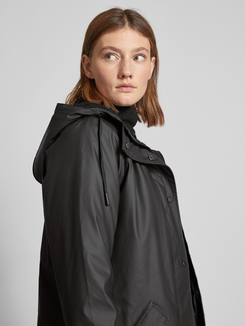 Only Regenjas met klepzakken en warme voering model 'SALLY'