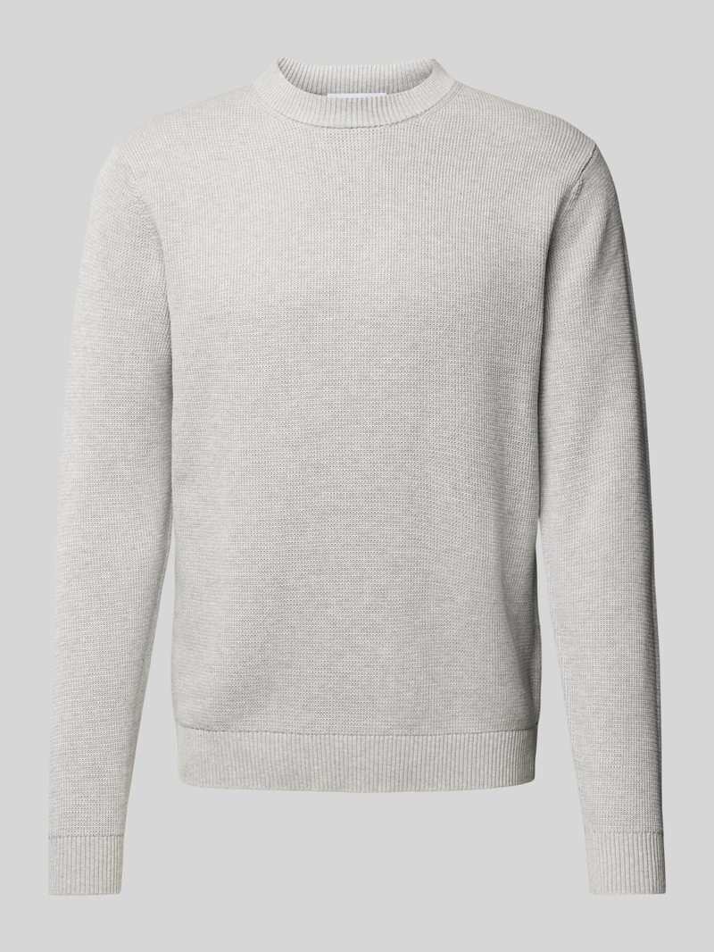 Selected Homme Regular fit gebreide pullover van puur katoen model 'DANE'