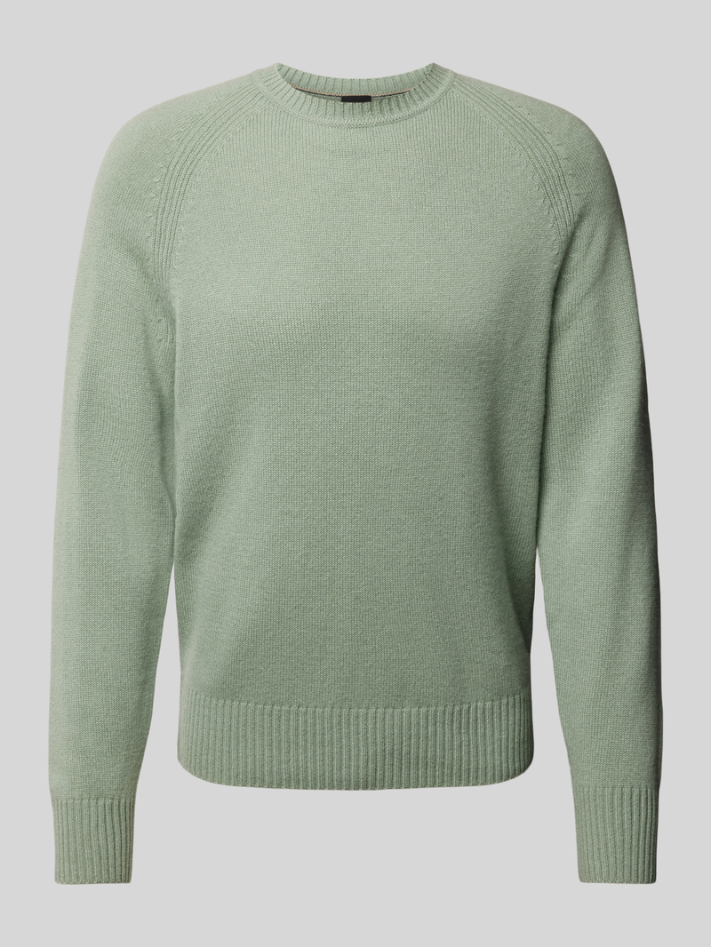 Boss Gebreide pullover met ronde hals model 'EMALVO'