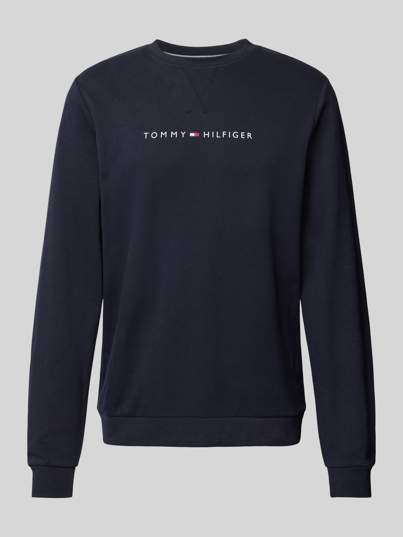 Tommy Hilfiger Sweatshirt met labelprint model 'TRACK TOP'