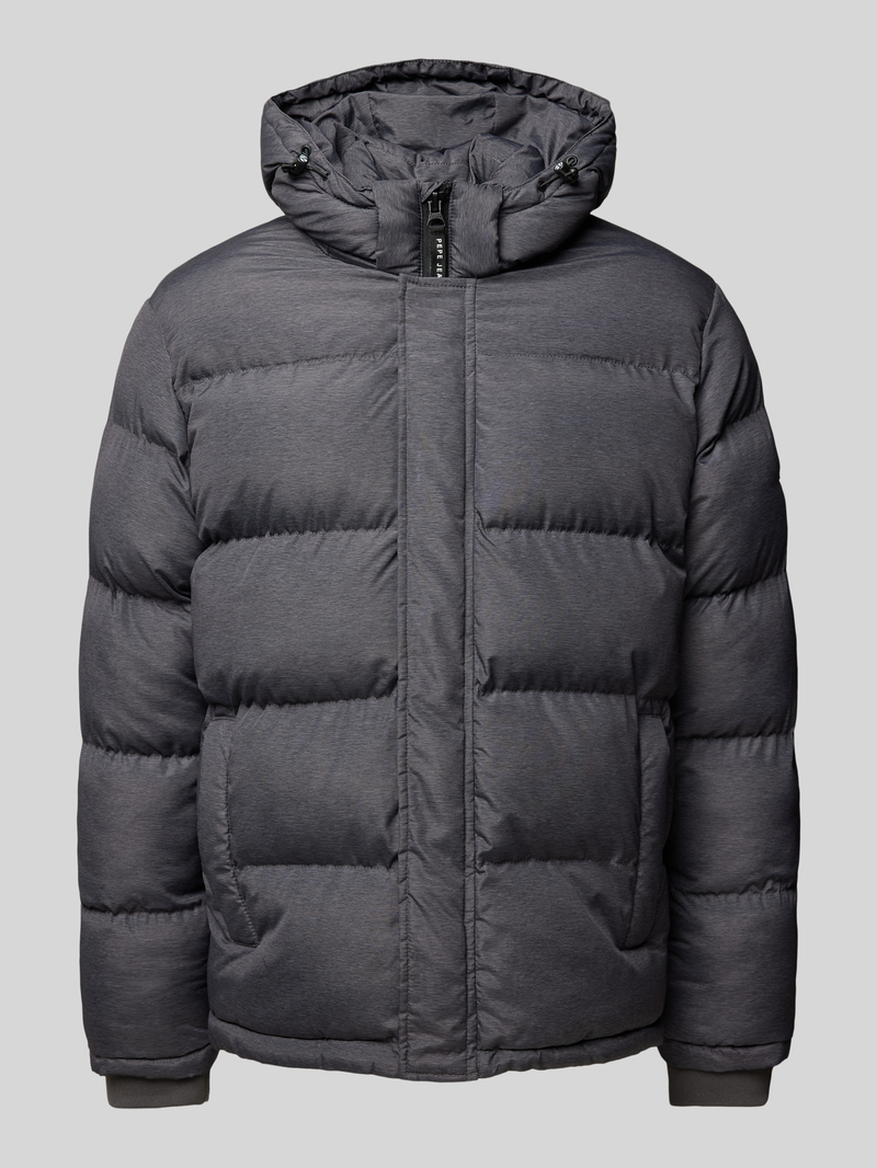 Pepe Jeans Gewatteerd jack met capuchon model 'Tobias'