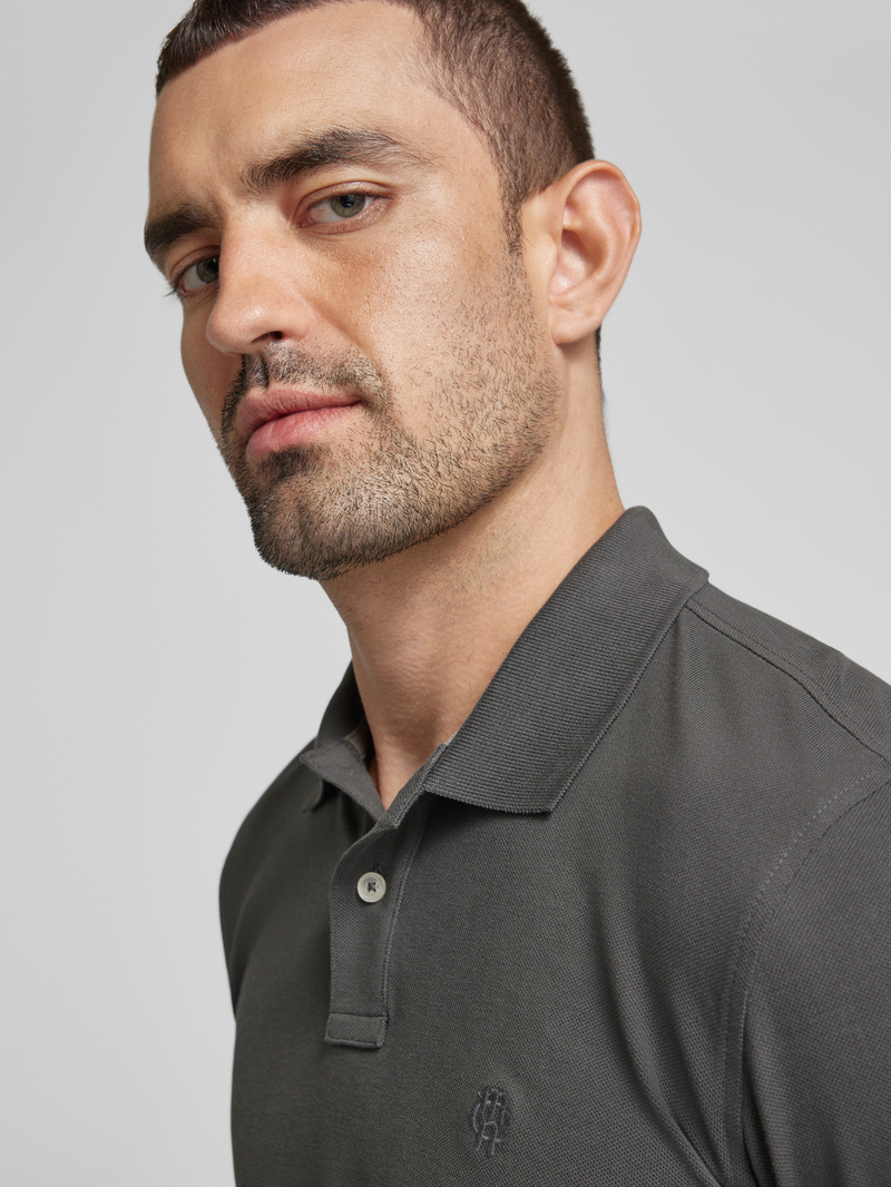 MCNEAL Regular fit poloshirt met labelstitching