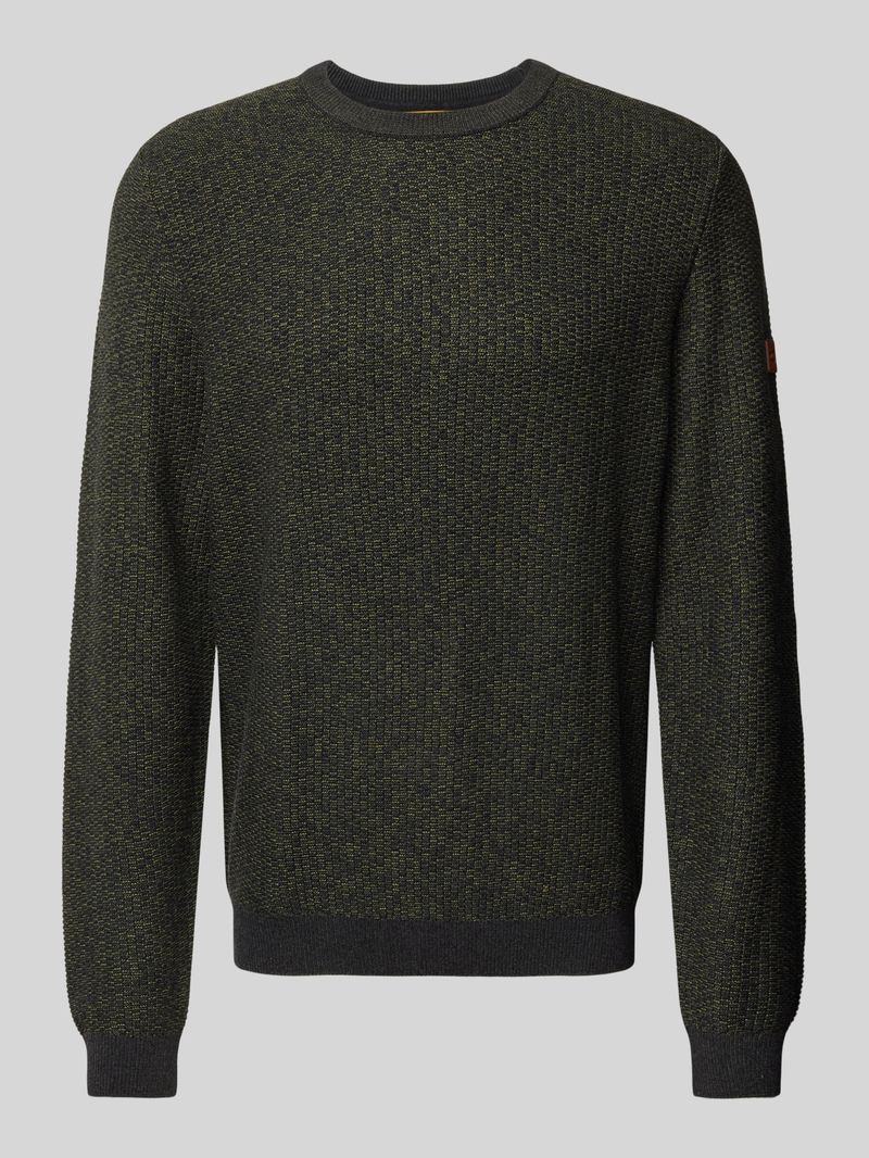 camel active Gebreide pullover met ronde hals