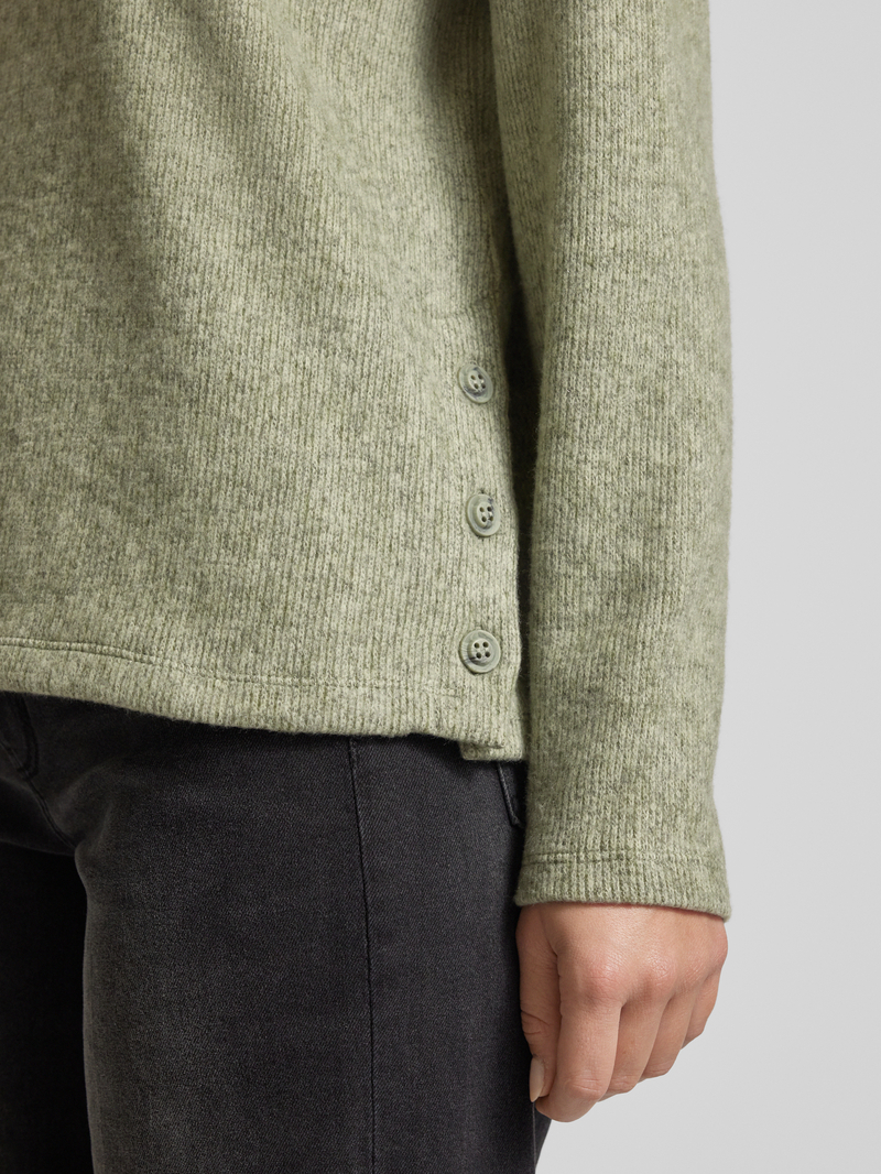 Tom Tailor Regular fit sweatshirt van onderhoudsarme polyestervezels
