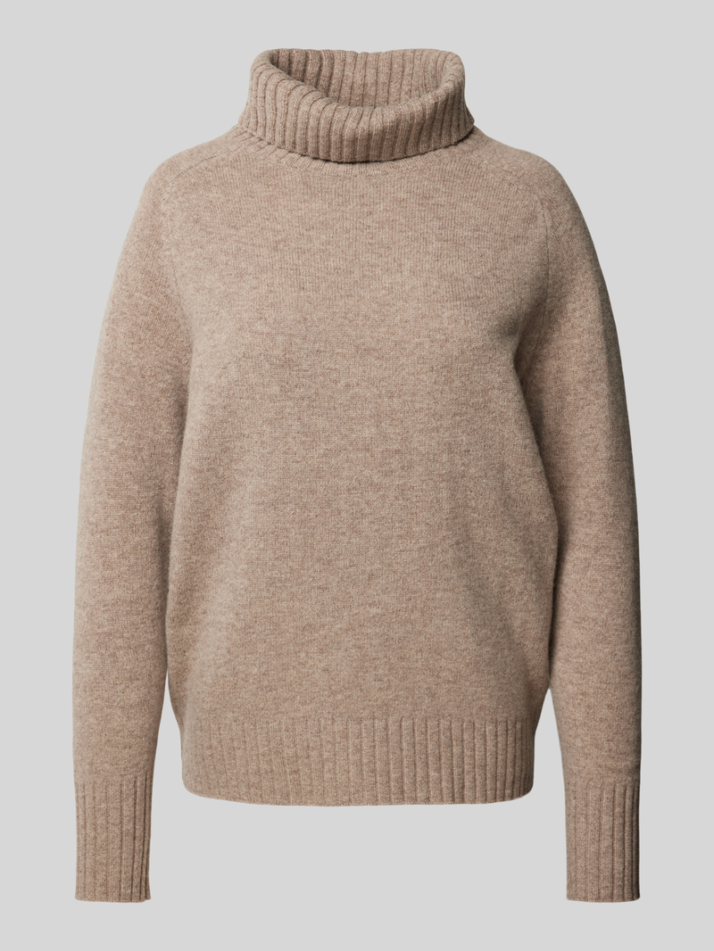 FYNCH-HATTON Wollen pullover met ribboorden