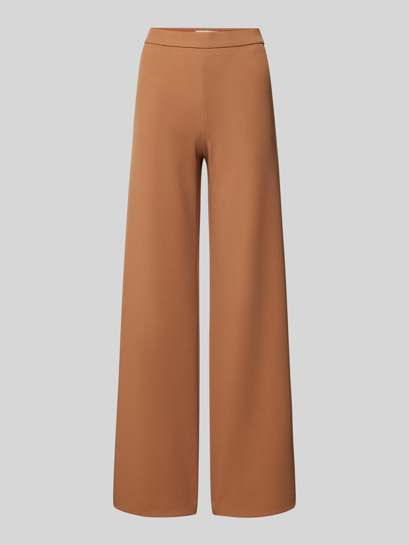 RAFFAELLO ROSSI Wide fit stoffen broek met elastische band