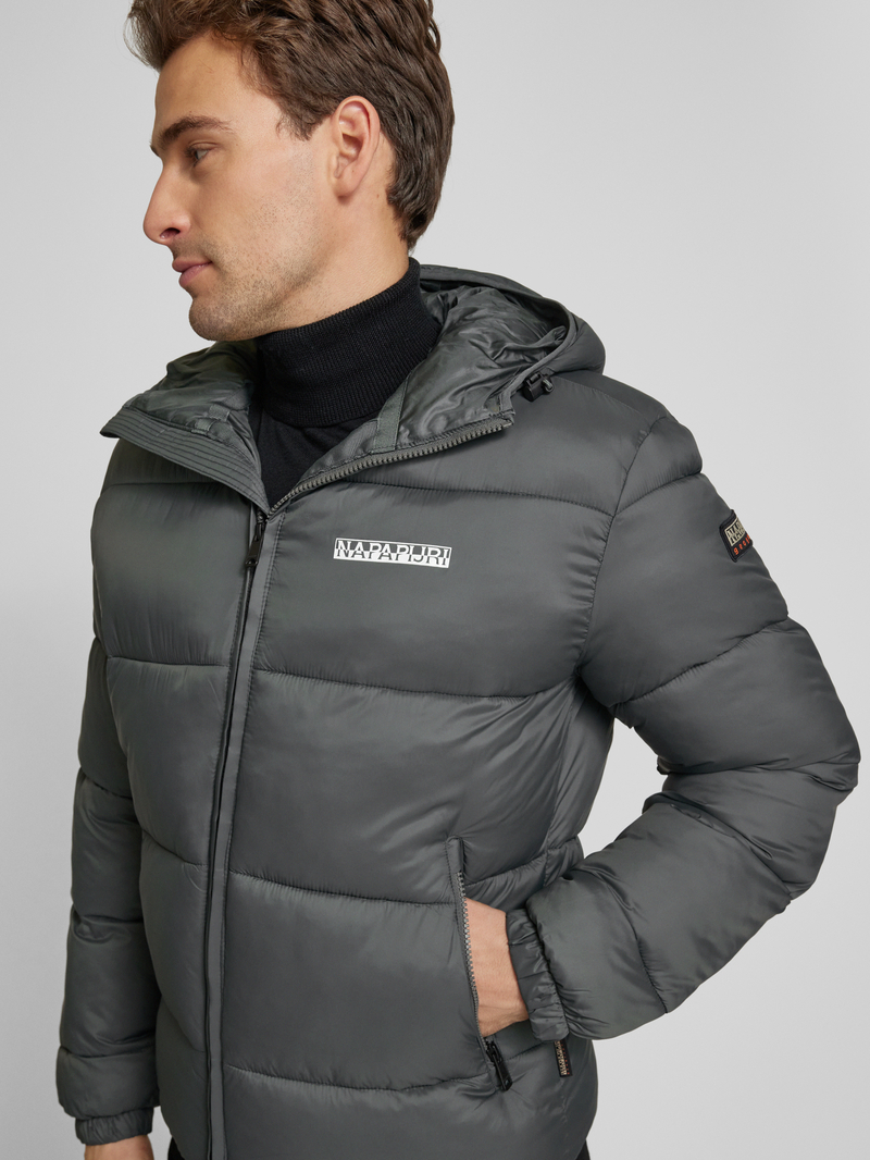 Napapijri Gewatteerd jack met labelprint model 'SUOMI'