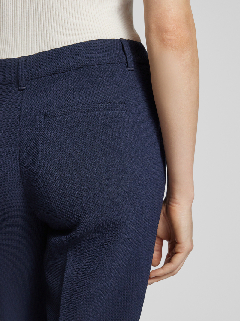 Betty Barclay Regular fit stoffen broek met structuurmotief