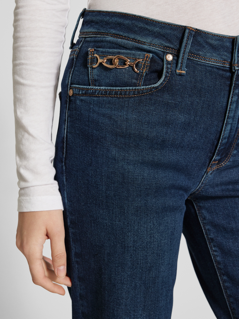 RAFFAELLO ROSSI Wide leg jeans in 5-pocketmodel model 'KIRA'