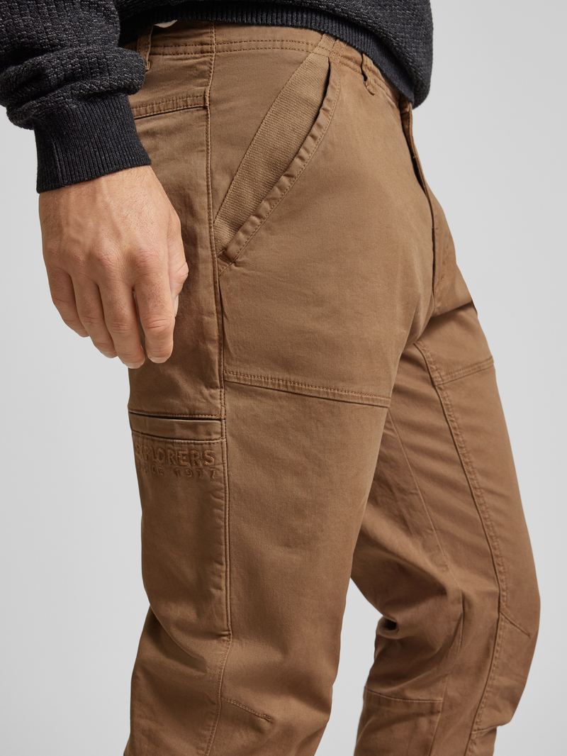 camel active Tapered fit chino met achterzakken model 'TORONTO'