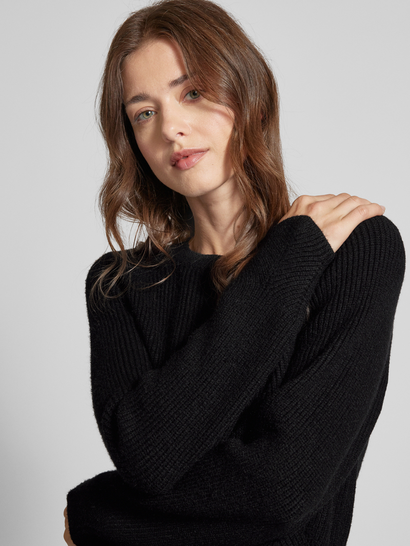 FREE QUENT Gebreide pullover met ronde hals model 'Claura'