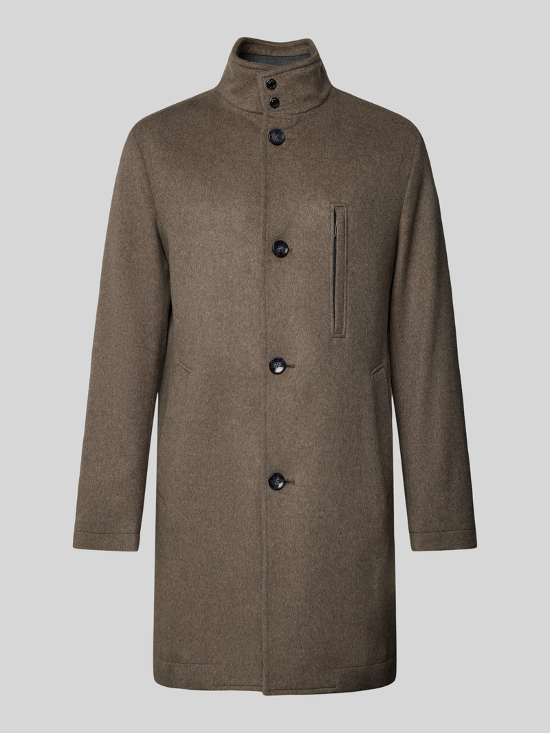 Boss Lange jas met opstaande kraag model 'Hyde'