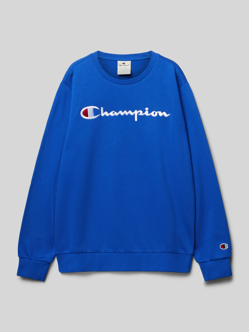 Champion Sweatshirt met labelstitching