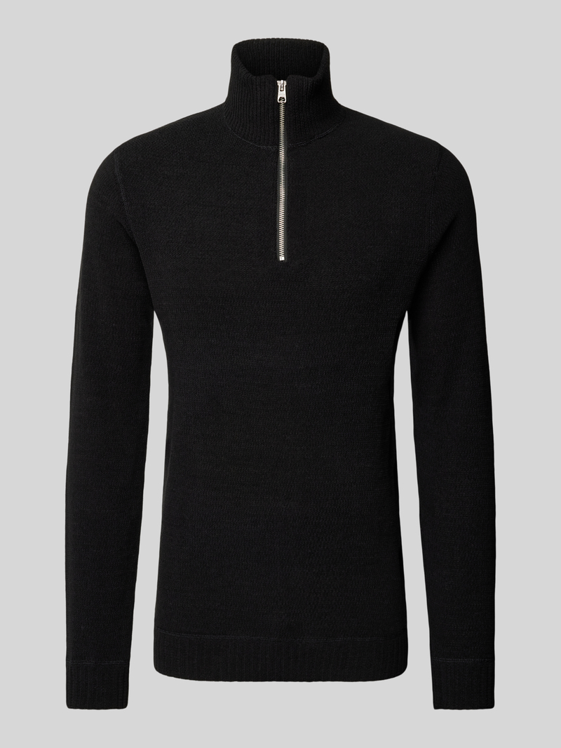 Only & Sons Gebreide pullover met opstaande kraag model 'ETHAN'