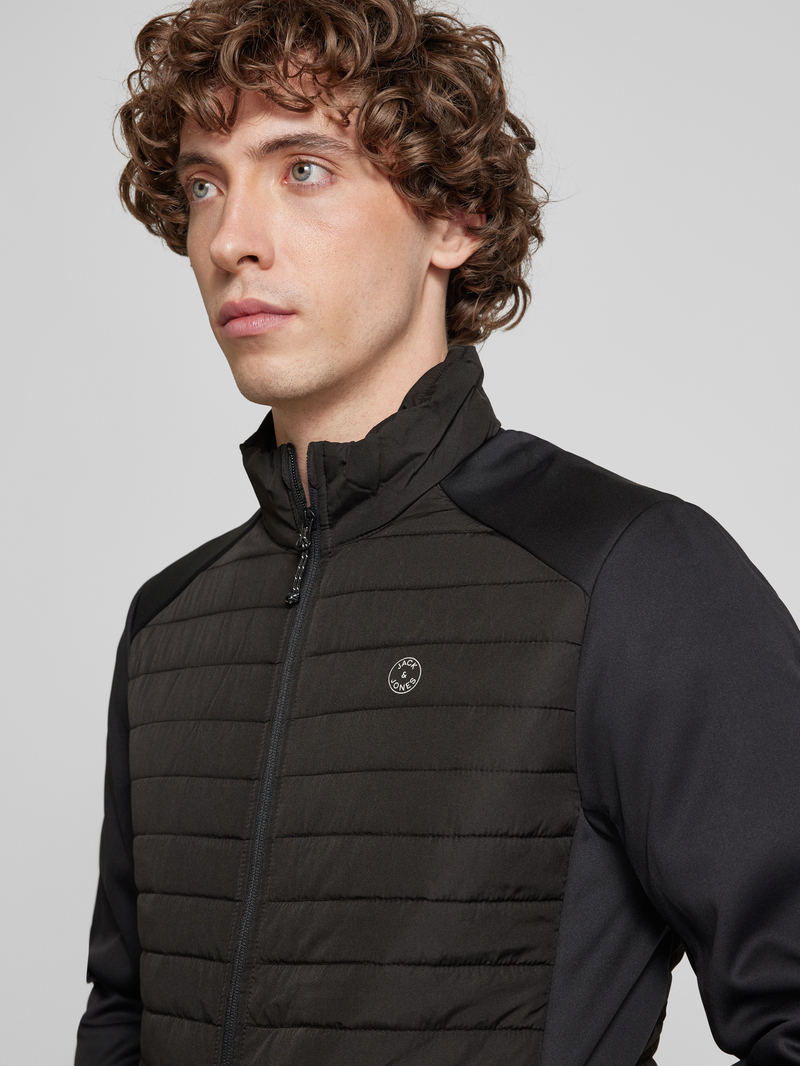 jack & jones Gewatteerd jack met labelprint model 'MULTI'