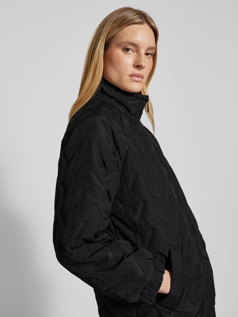 FREE QUENT Lange jas met opstaande kraag model 'Crown'