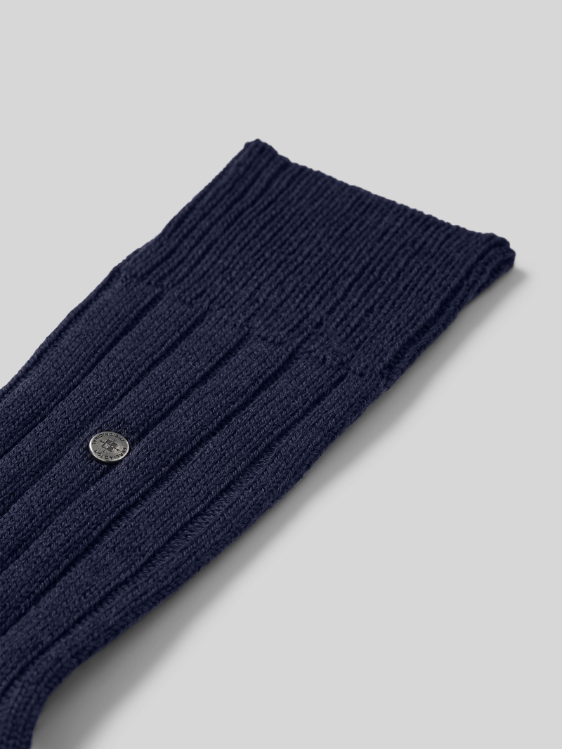 Burlington Sokken met labeldetail model 'Dover'