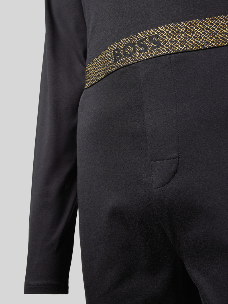 Boss Pyjama met logoprint