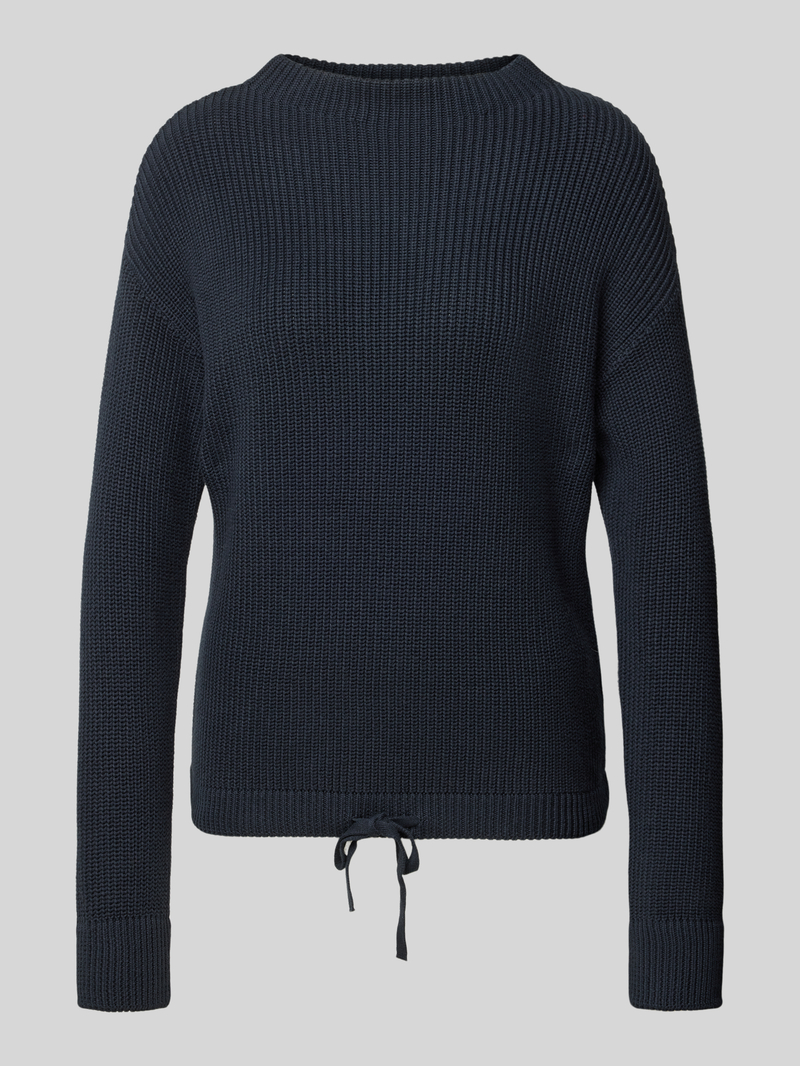 Jake*s Casual Gebreide pullover met strikdetail