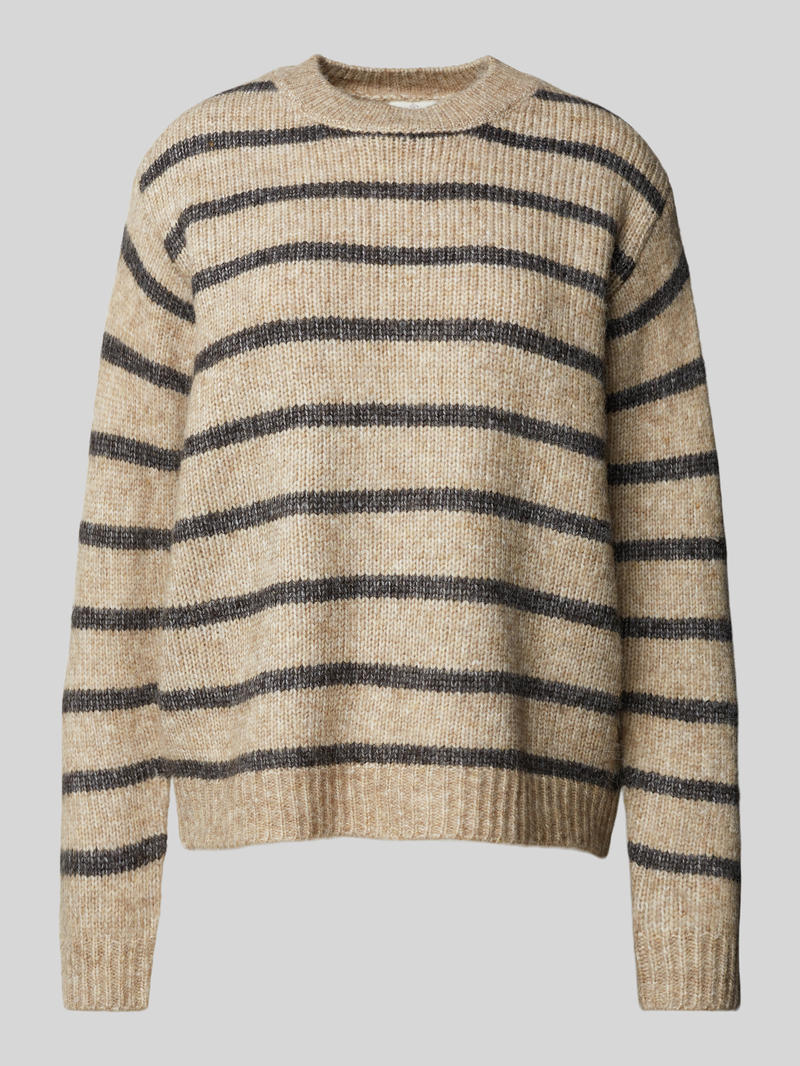 Kaffe Gebreide pullover met ronde hals model 'Katrina'
