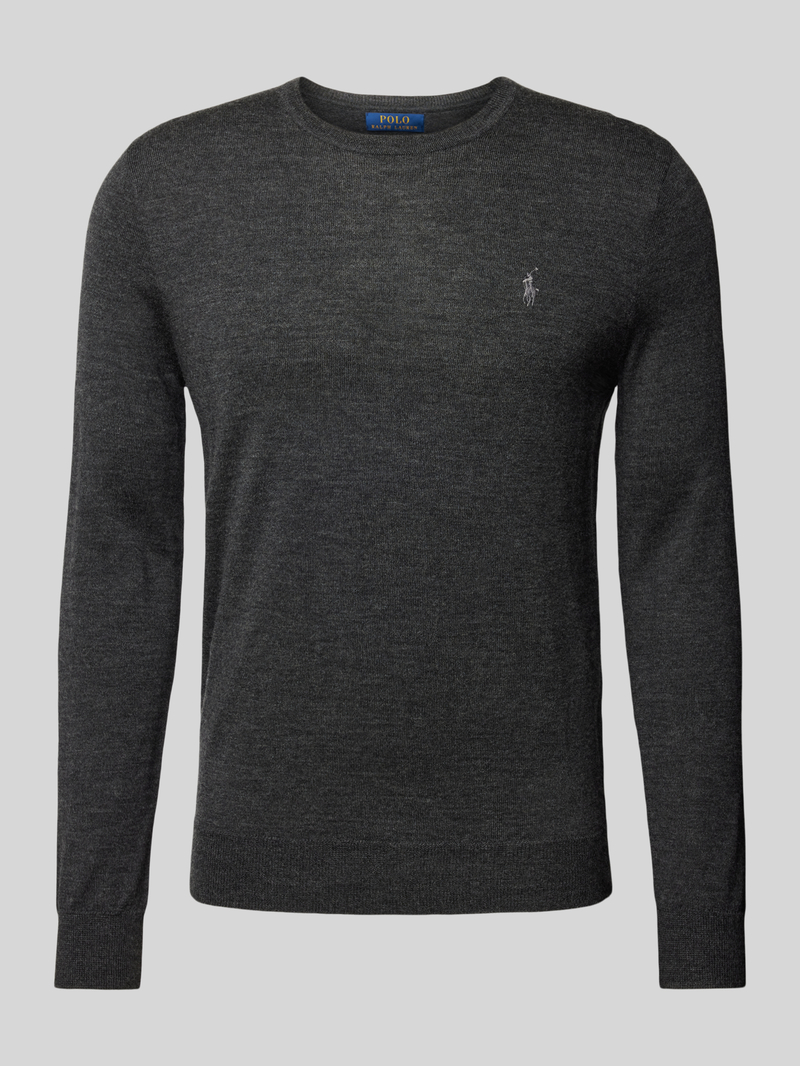 Polo Ralph Lauren Slim fit gebreide pullover van zuivere wol