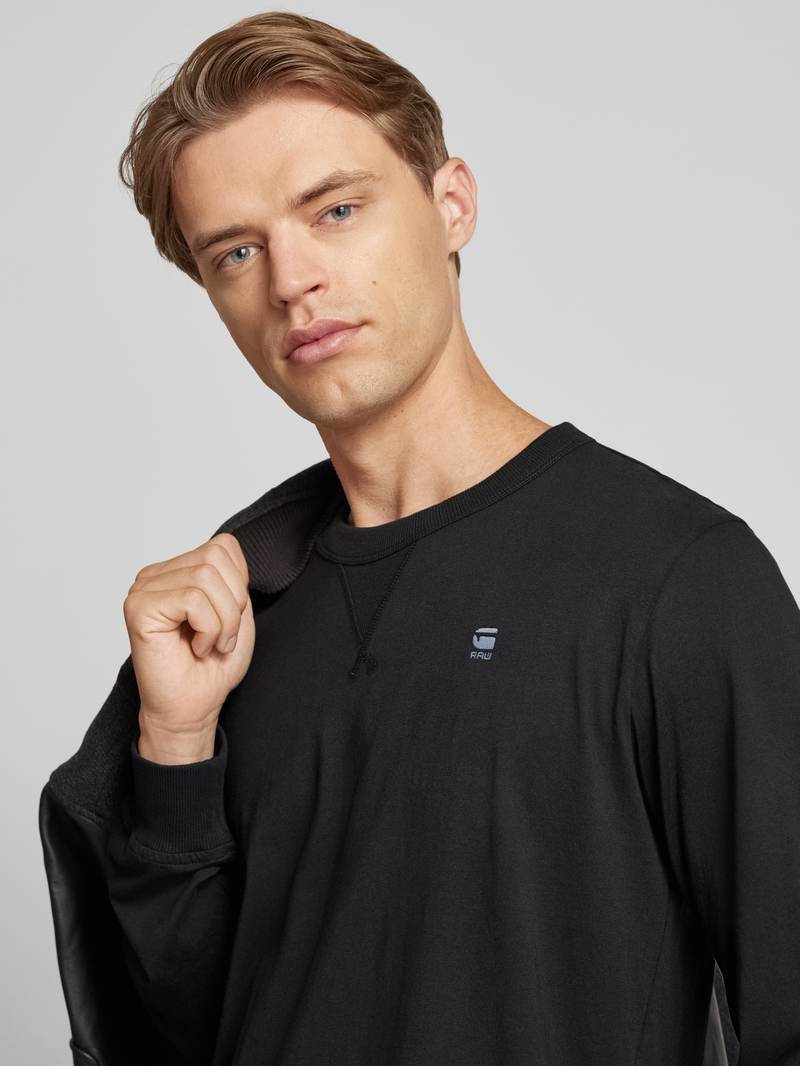 G-Star Raw Shirt met lange mouwen en labelpatch