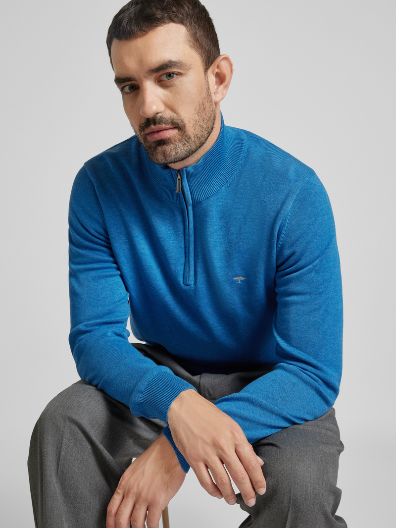 FYNCH-HATTON Gebreide pullover met schipperskraag