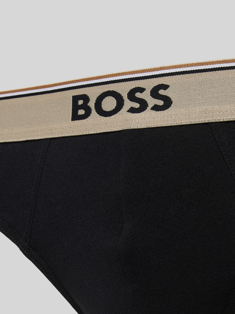 Boss Slips met label in band in een set van 3 stuks