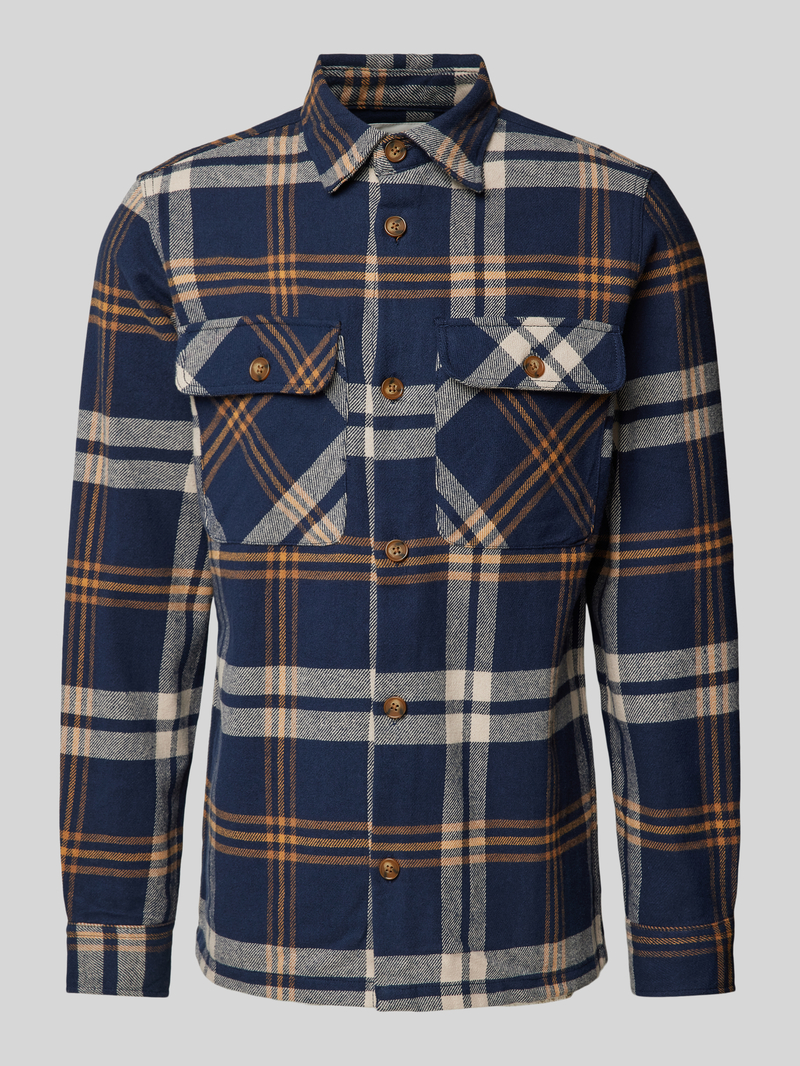 Jack & Jones Premium Slim fit overhemdjack met kentkraag model 'RAYMOND'