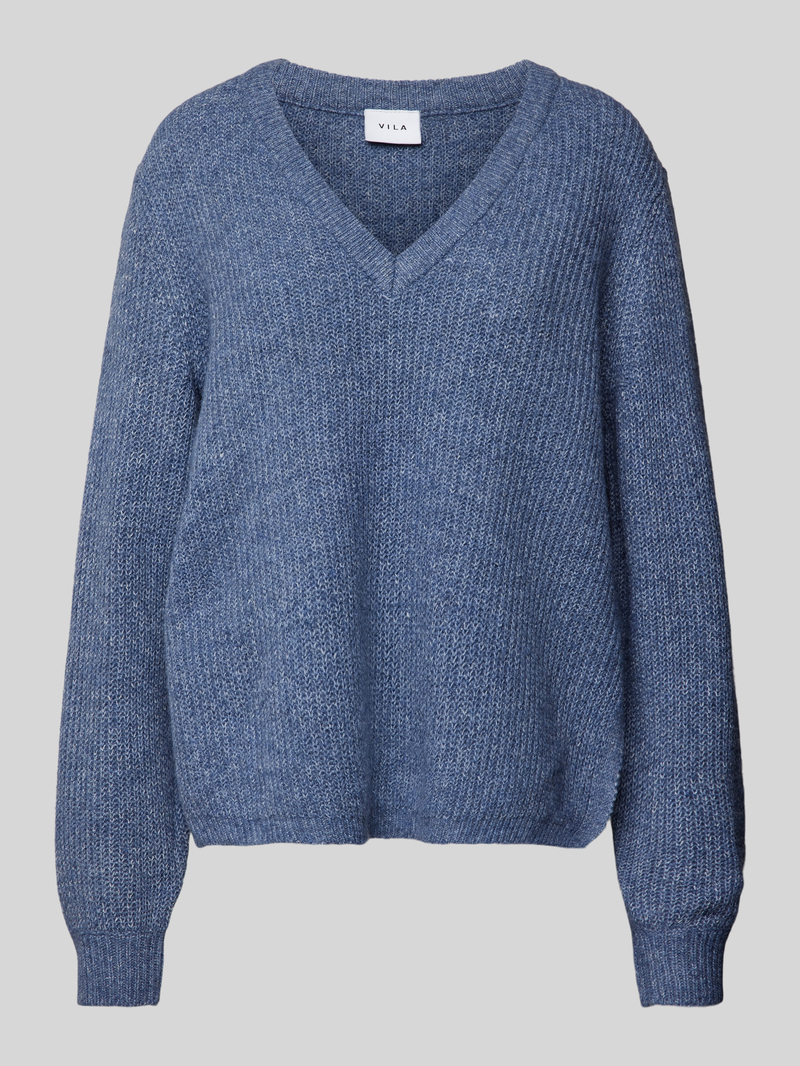 Vila Gebreide pullover met extra brede schouders, model 'BELUNA'