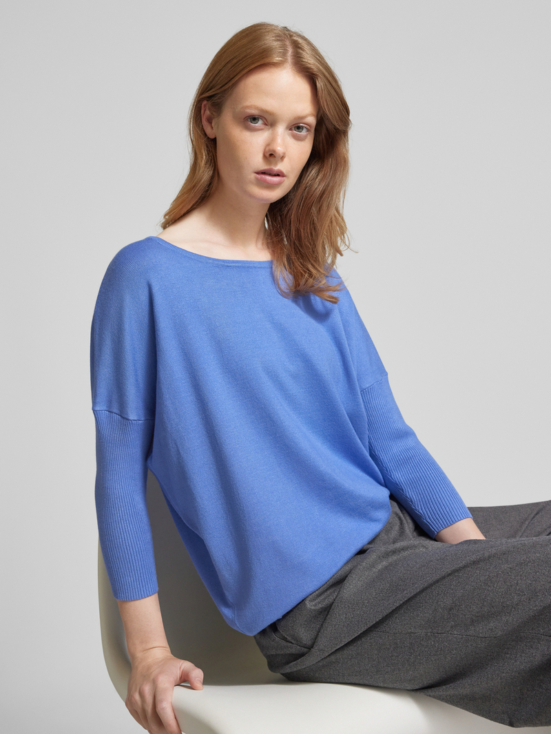 FREE QUENT Gebreide pullover met ronde hals model 'JONE'