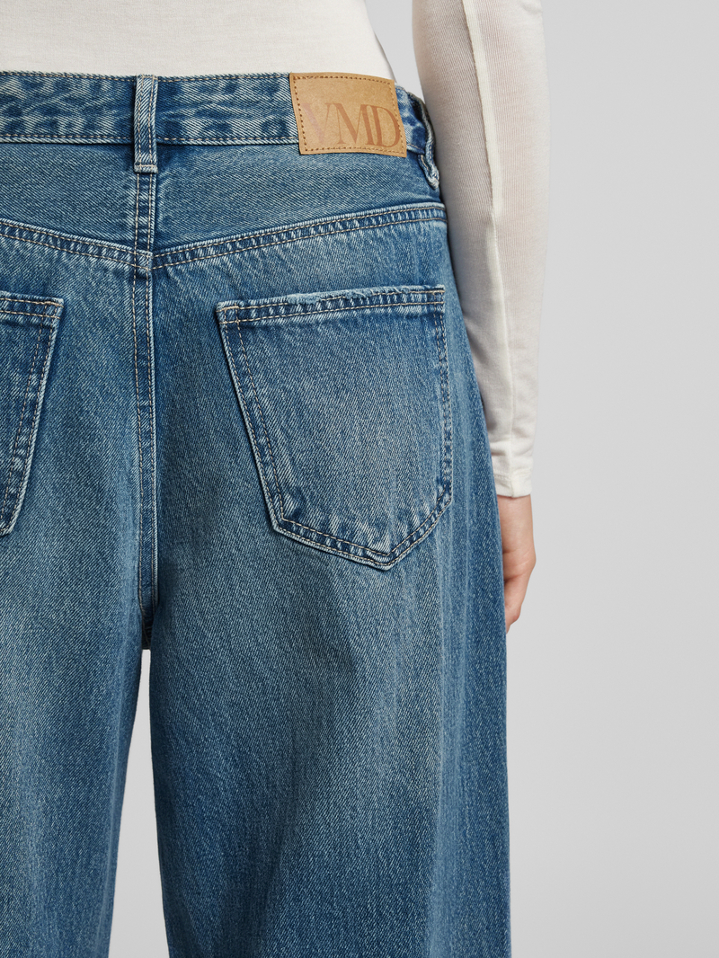 Vero Moda Wide fit jeans met hoge taille model 'TOKEY'