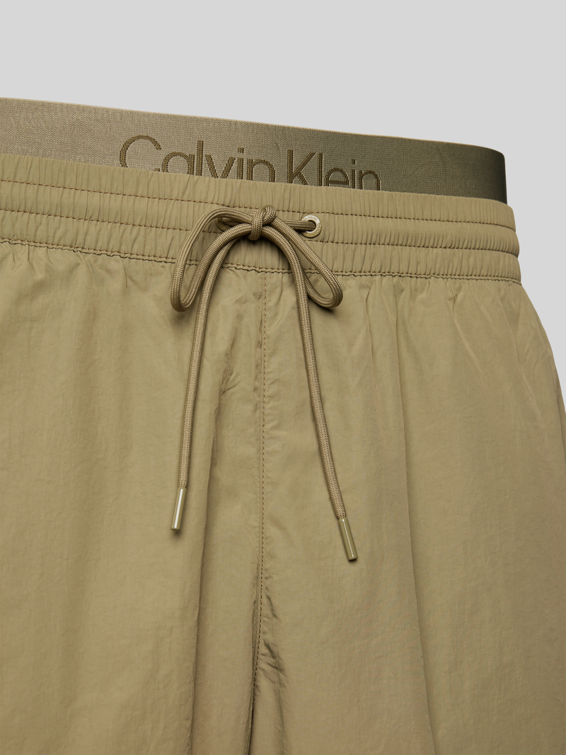 Calvin Klein Underwear Regular fit zwembroek in dubbele-laagjeslook