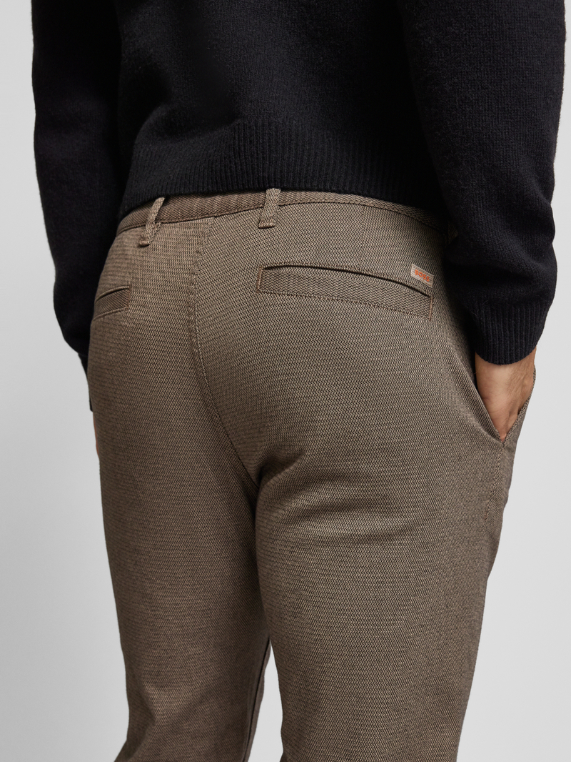 Boss Orange Tapered fit chino met steekzakken