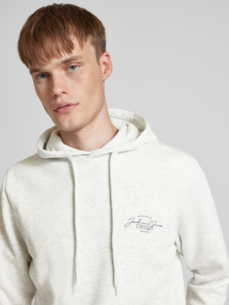 jack & jones Hoodie met labelprint model 'FERRIS'