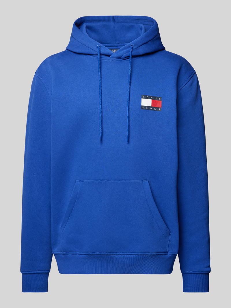 Tommy Jeans Hoodie met labelprint model 'ESSENTIAL'
