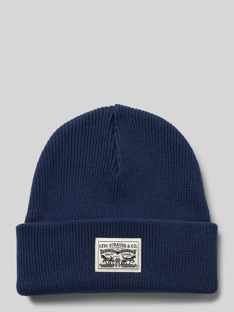 Levi's Beanie met labelpatch model 'BACKPATCH'