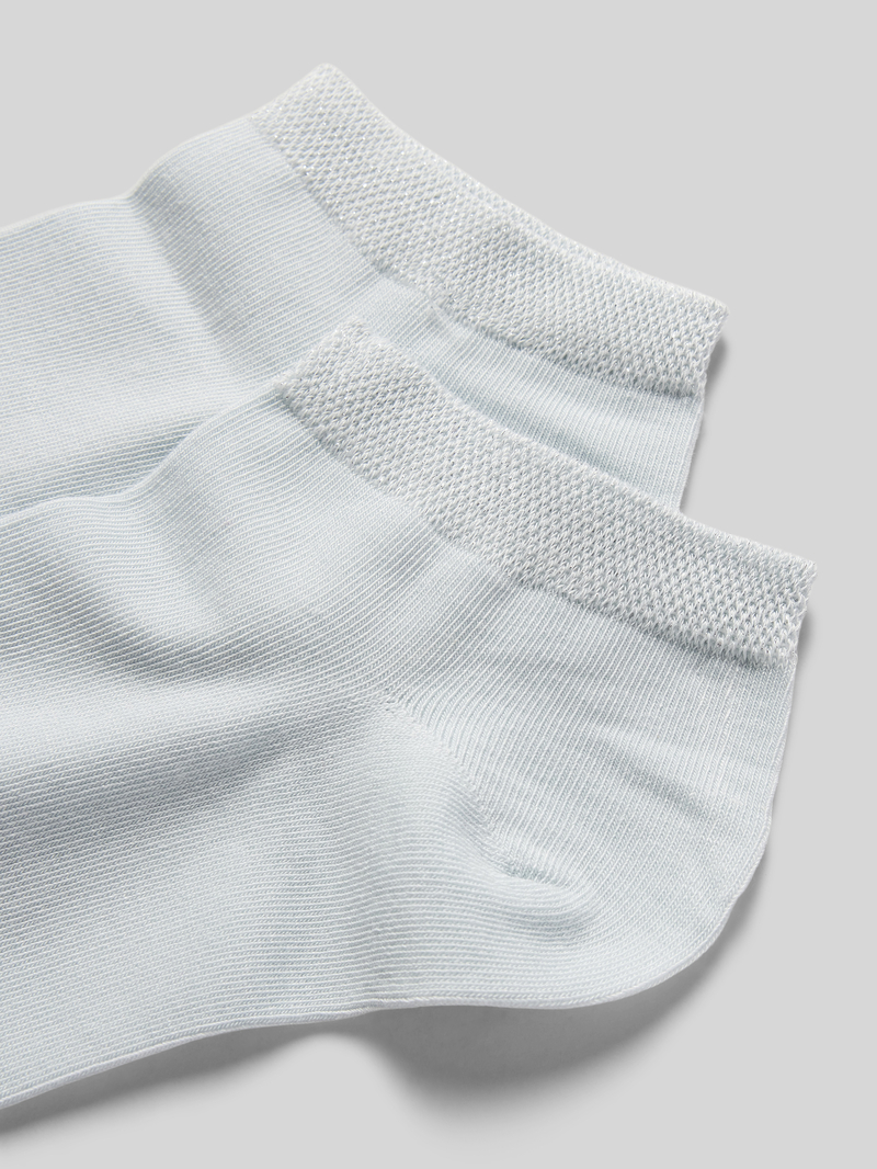 CK Calvin Klein Sneakersokken met labeldetail in een set van 2 paar