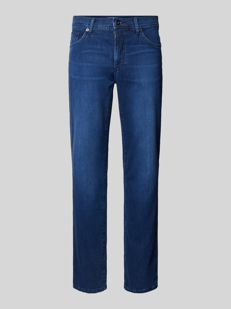 BRAX Slim fit jeans met knoopsluiting model 'CADIZ'
